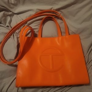 Medium Shopping Bag - Orange